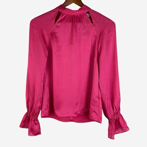 Ted Baker Joanha High Neck Cutout Blouse - Picture 1 of 8